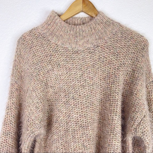 Joie Pink Markita Eyelash Knit Pullover Sweater - Picture 4 of 10